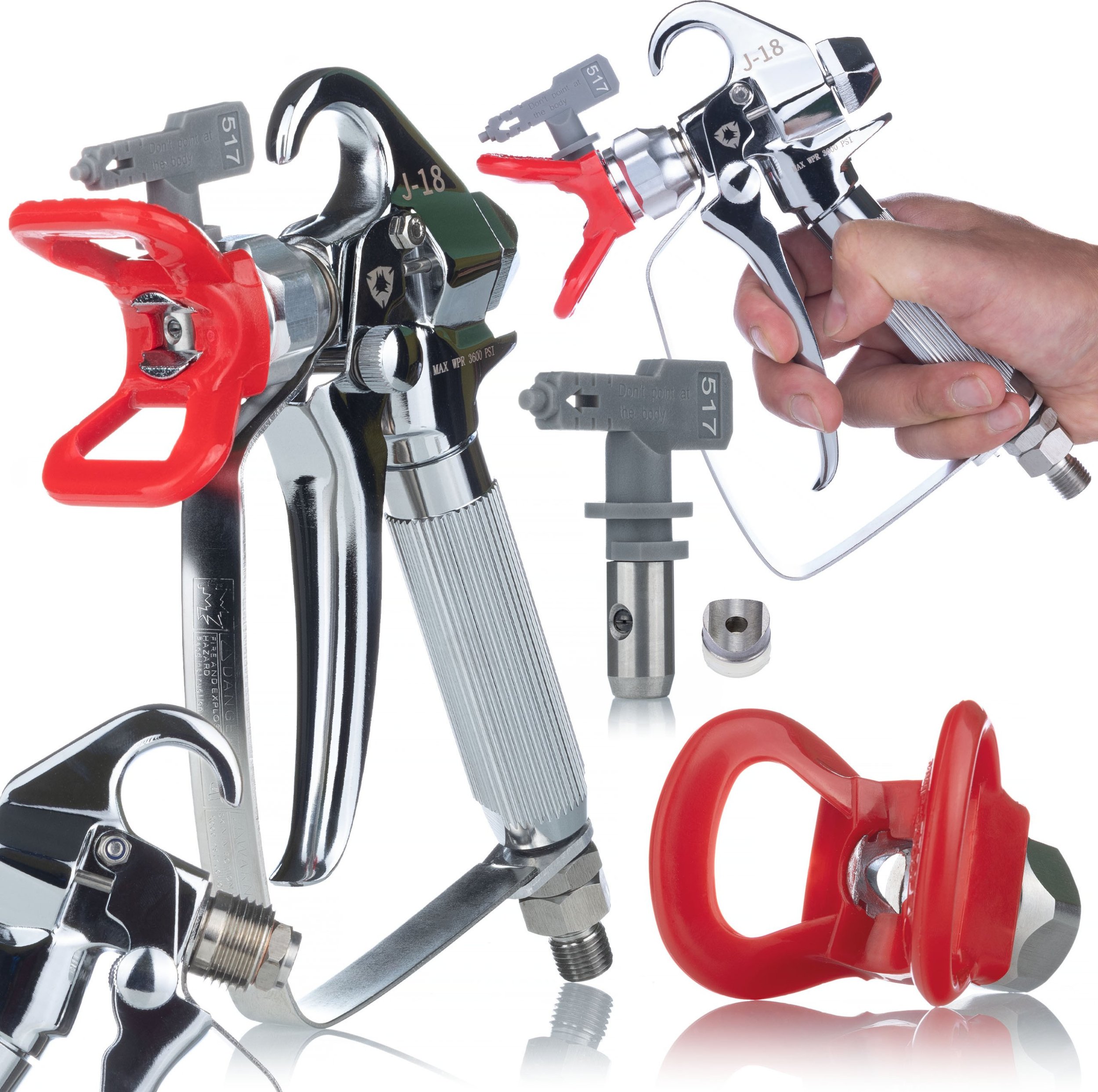 Rosfix MOCNY PISTOLET MALARSKI DO AGREGATU MALARSKIEGO AGREGAT GRACO ROSFIX 1/4