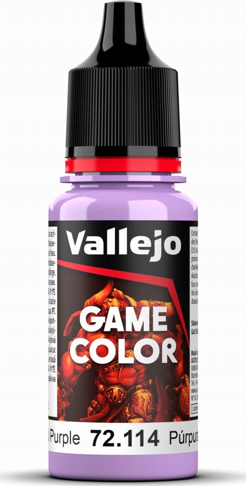 Vallejo Vallejo: 72.114 - Game Color - Lustful Purple (18 ml)