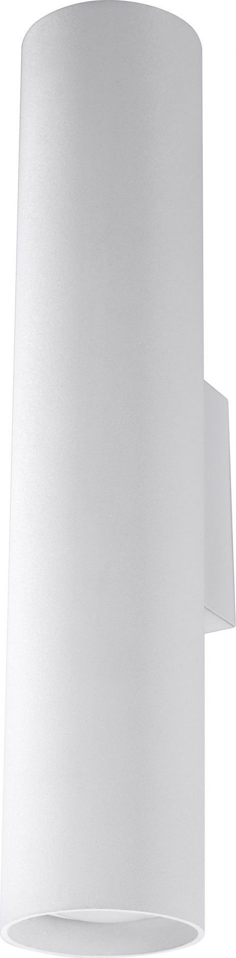 Kinkiet Lumes Minimalistyczny podłużny kinkiet E738-Lagor - biały