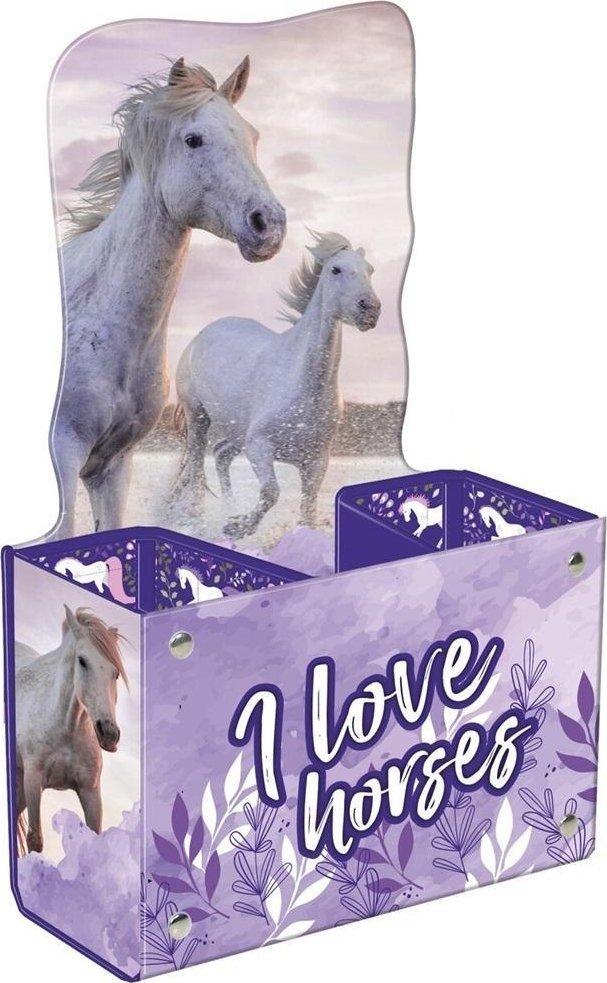 Pojemnik na przybory szkolne Konie 25 DERFORM