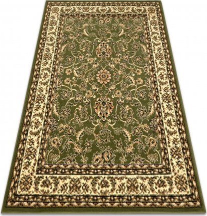 Dywany Łuszczów Dywan BCF Morad KLASYK klasyczny - oliwka zielony, 120x170 cm