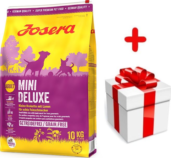Josera JOSERA Mini Deluxe 10kg + niespodzianka dla psa GRATIS!
