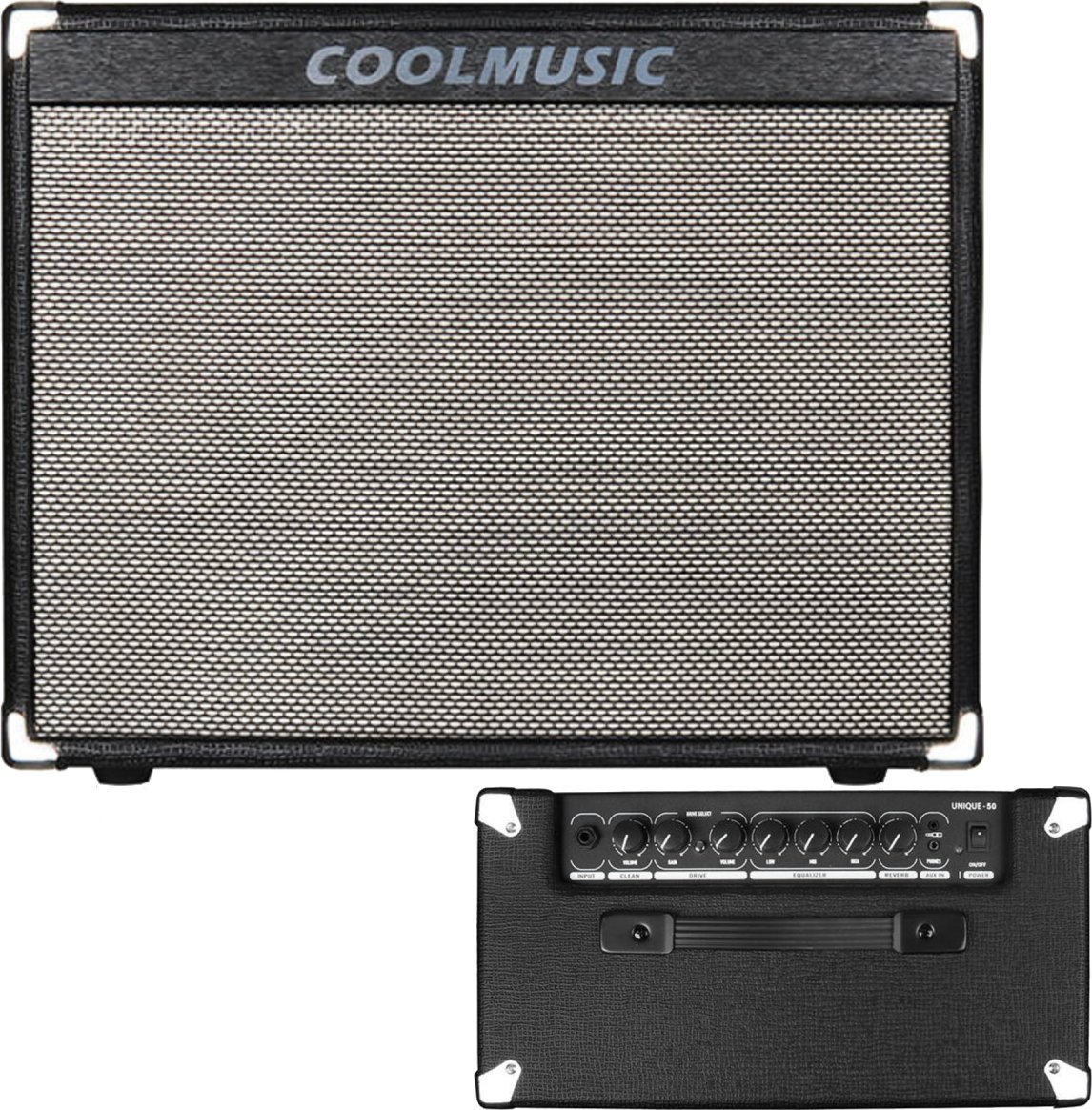 COOLMUSIC WZMACNIACZ GITAROWY TRANZYSTOROWY 5OW PIEC GITAROWY DUŻA MOC