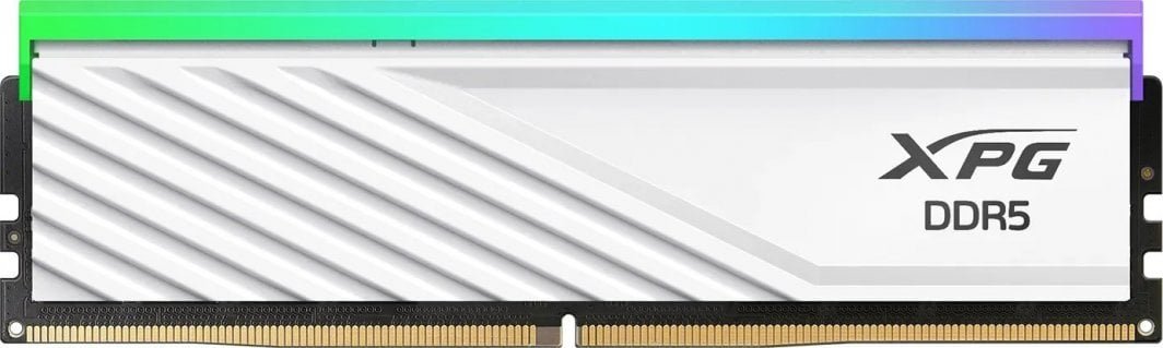 Pamięć ADATA XPG Lancer Blade RGB, DDR5, 16 GB, 6000MHz, CL48 (AX5U6000C4816G-SLABRWH)