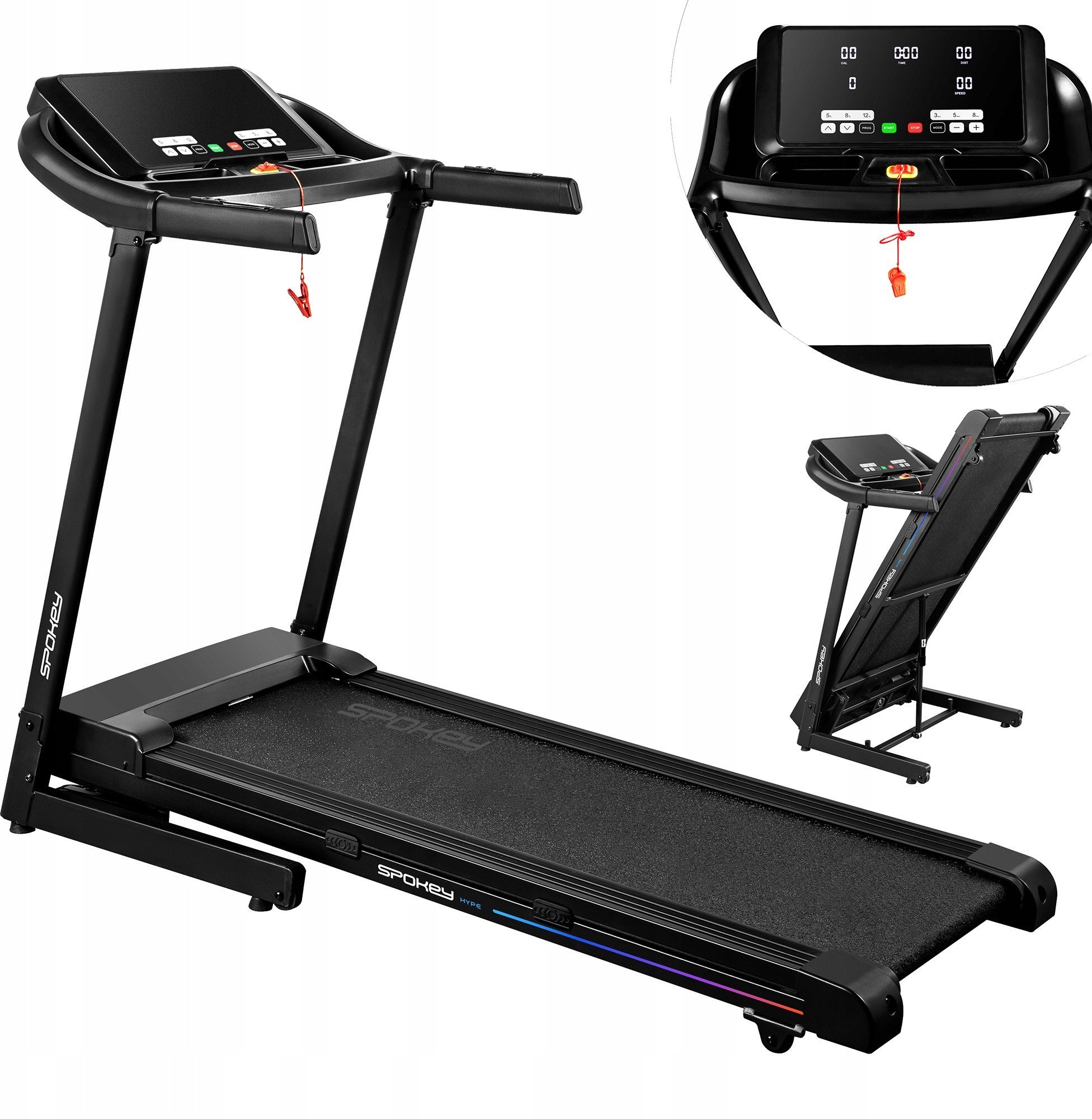 Bieżnia elektryczna składana Spokey HYPE