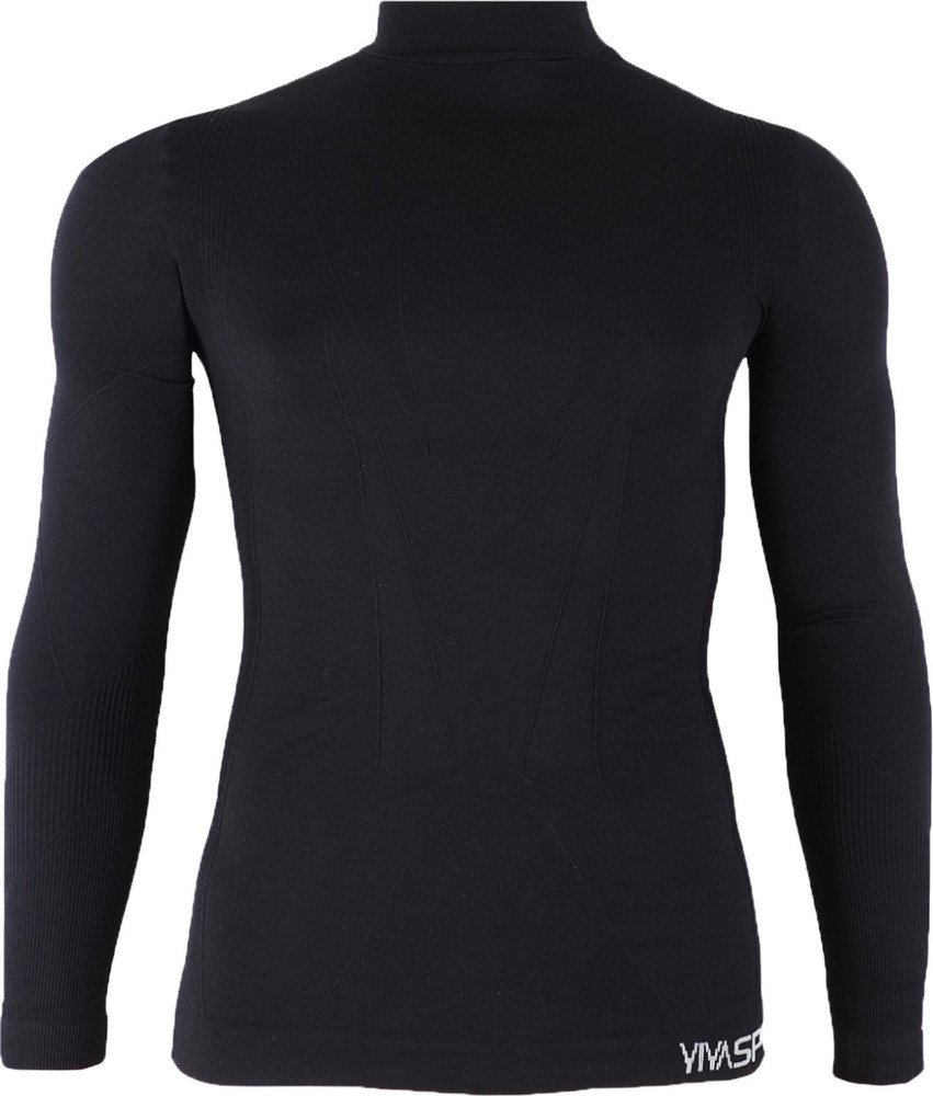 Bielizna termoaktywna góra koszulka bluza dla dzieci Vivasport 5.1 LS SR czarna 202051 8/10