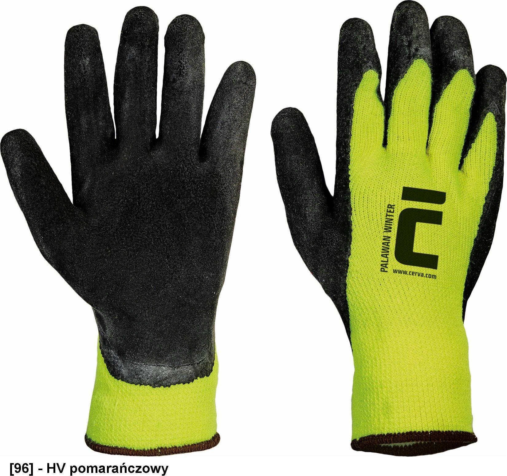CERVA PALAWAN WINTER - rękawice ocieplane 10