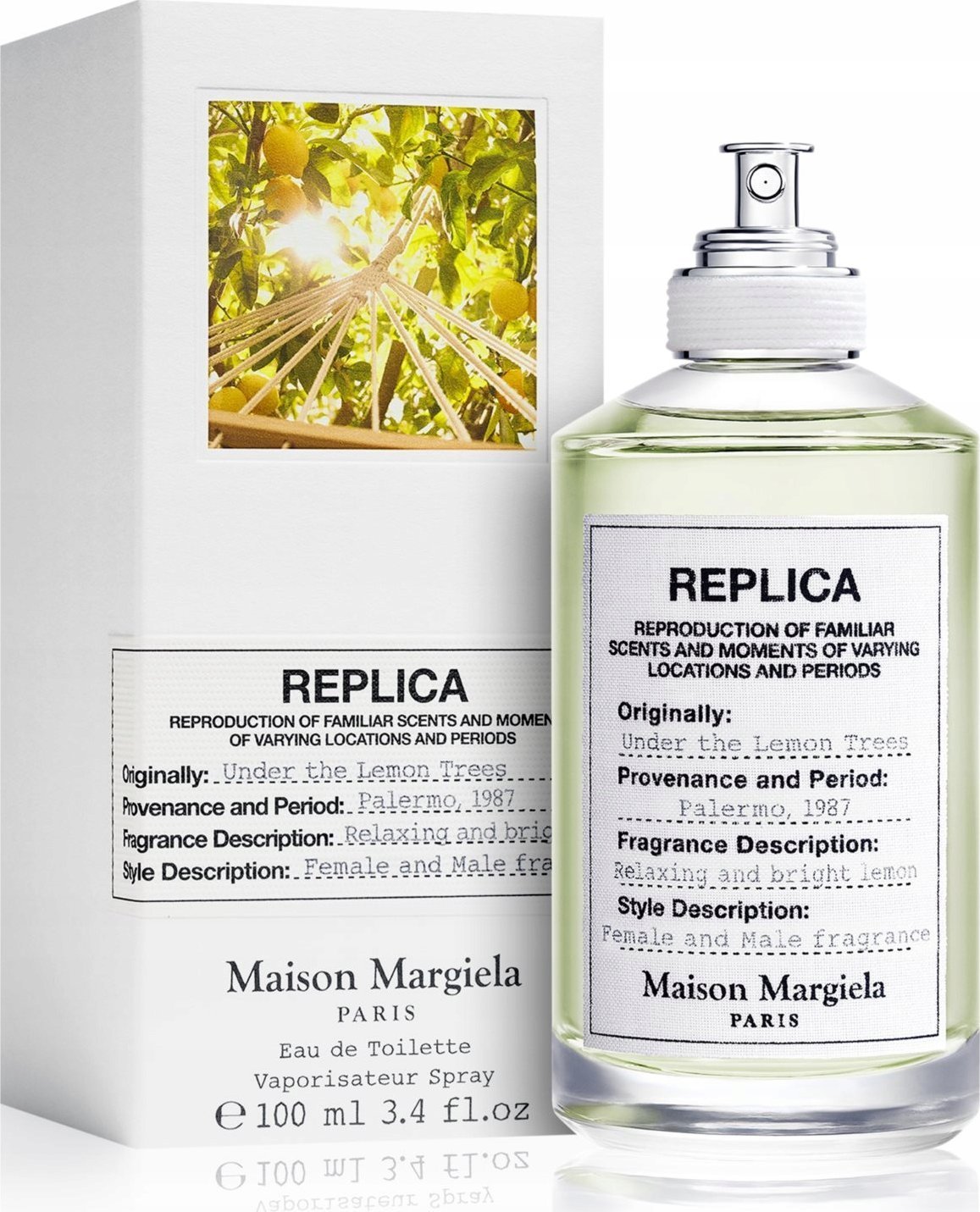 Alkotest MAISON MARGIELA Replica Under The Lemon Trees EDT spray 100ml