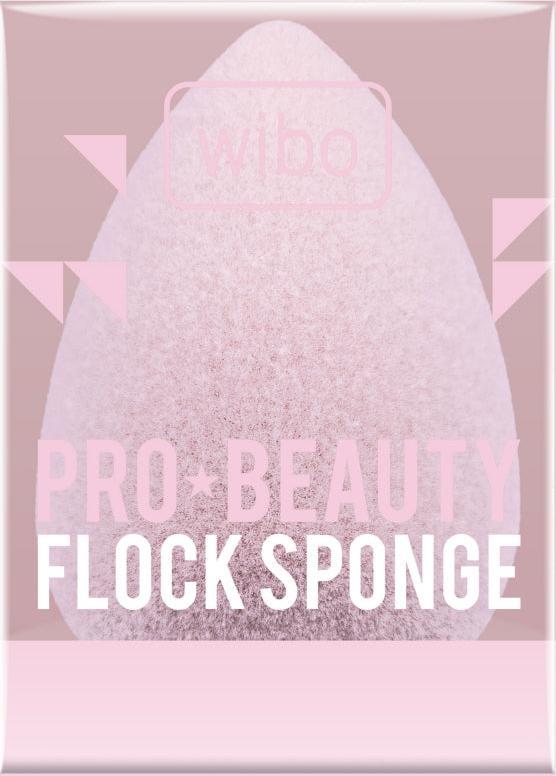 Wibo WIBO_Pro Beauty Flock Sponge gąbeczka do makijażu na mokro i sucho