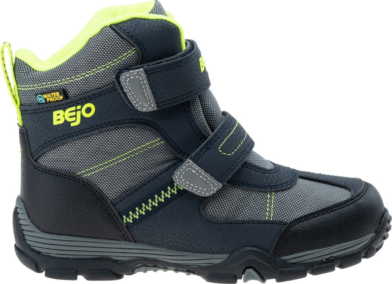 Bejo OBUWIE CLASSIC BATHURSTI JR BLACK/MID GREY/LIME 29
