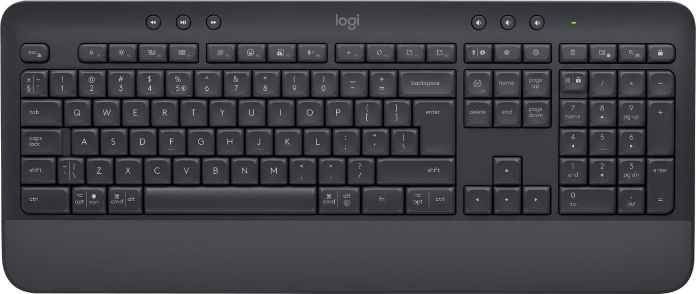 Klawiatura Triton Logitech Signature K650 klawiatura Bluetooth QWERTZ Czeski Grafitowy