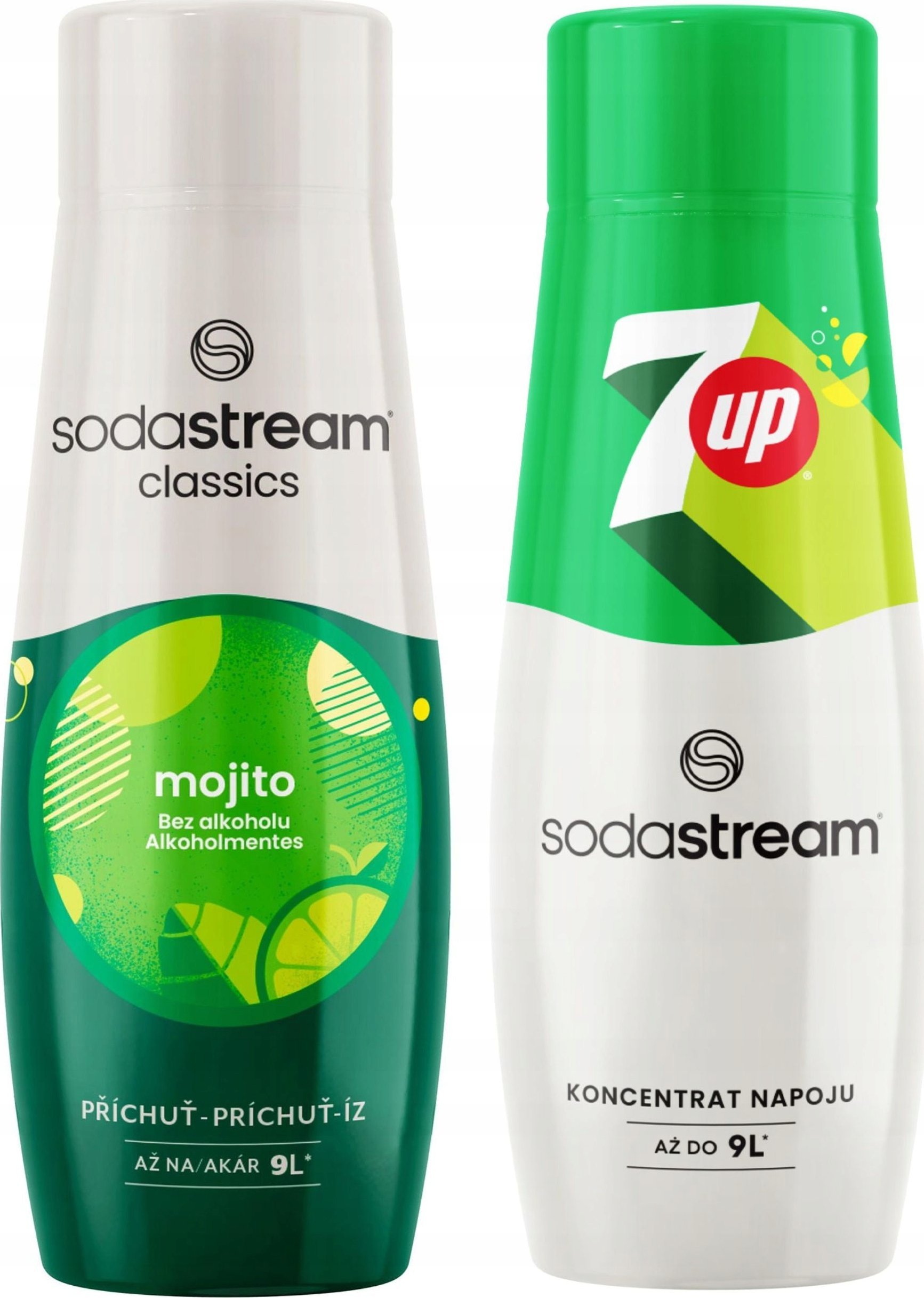 2x Syrop do Saturatora SODASTREAM MOJITO 7UP Mohito Koncentrat Sok do Wody