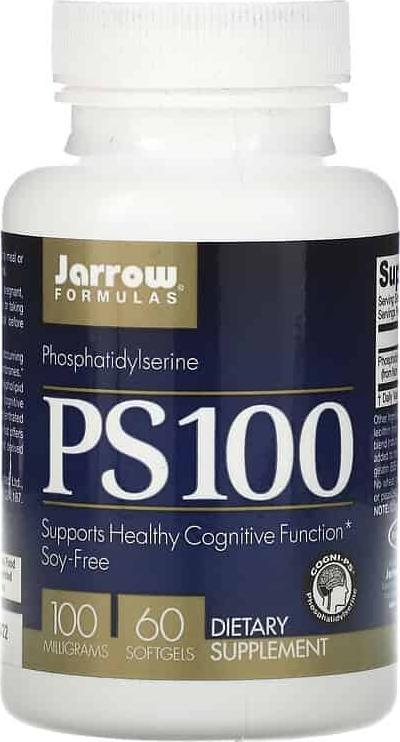 Jarrow JARROW FORMULAS PS 100 (Błony komórkowe) 60 Kapsułek żelowych