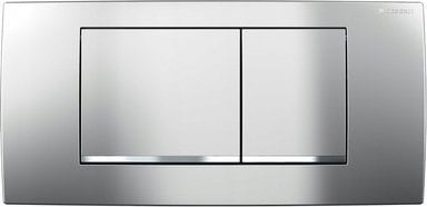 Przycisk spłukujący Geberit 115.899.JQ.1 / GEBERIT / TWINLINE30 / PRZYCISK URUCHAMIAJĄCY , DO SPŁUKIWANIA DWUDZIELNEGO: CHROM MATOWY LAKIEROWANY, POWL