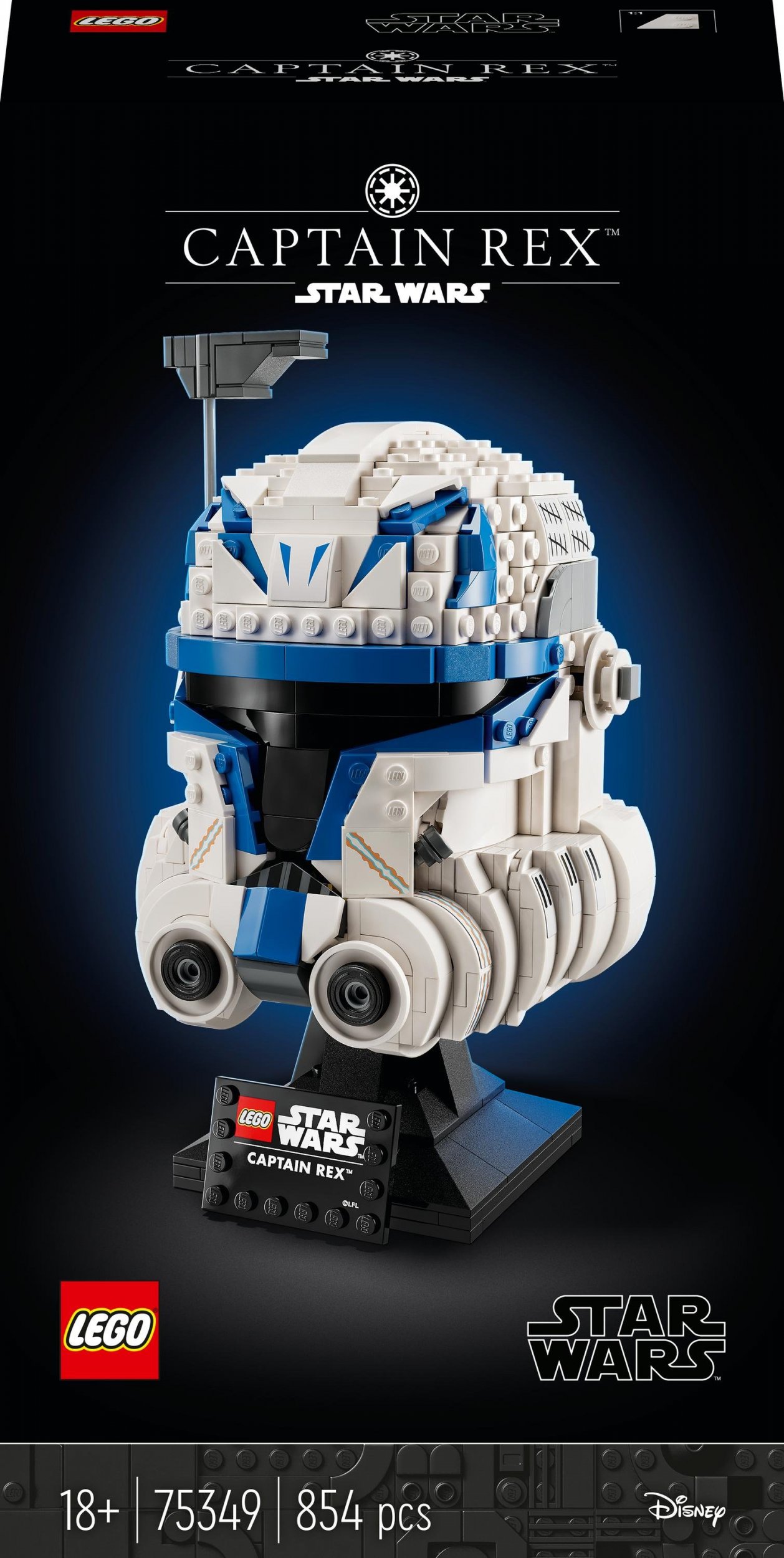 LEGO Star Wars Hełm kapitana Rexa™ (75349)