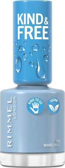 Rimmel RIMMEL_Kind & Free Clean Nail Polish lakier do paznokci 152 Tidal Wave Blue 8ml