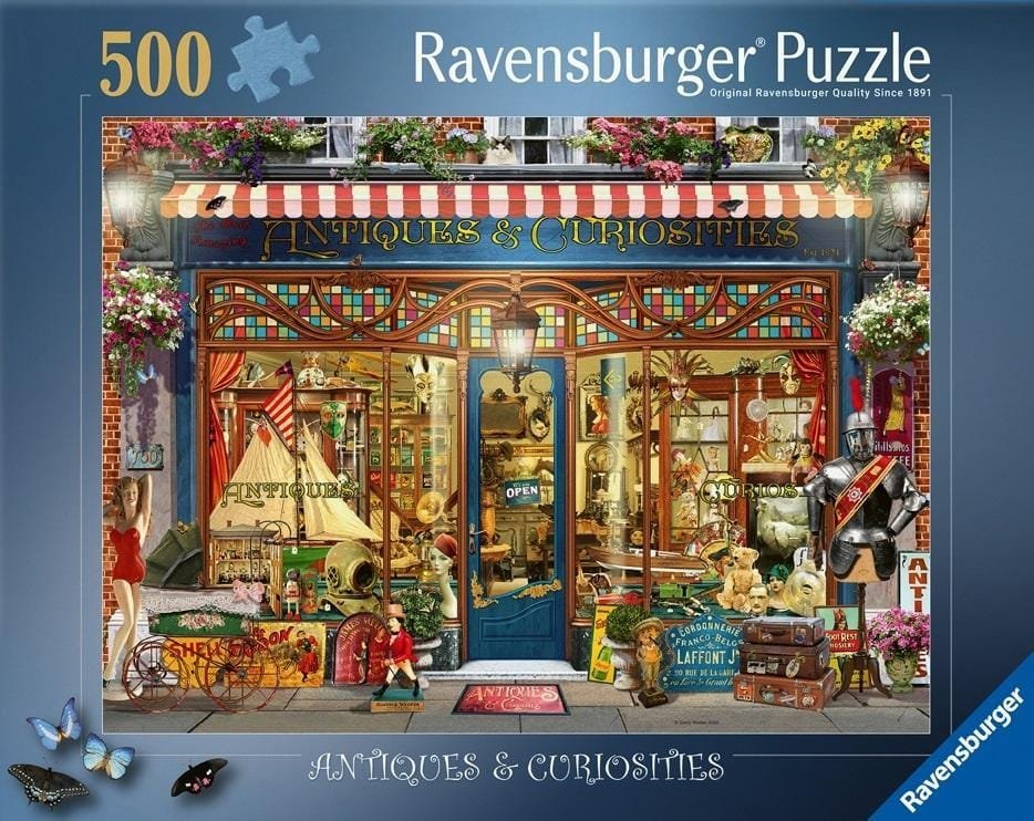 Ravensburger Puzzle Witryna z Antykami 500 elementów