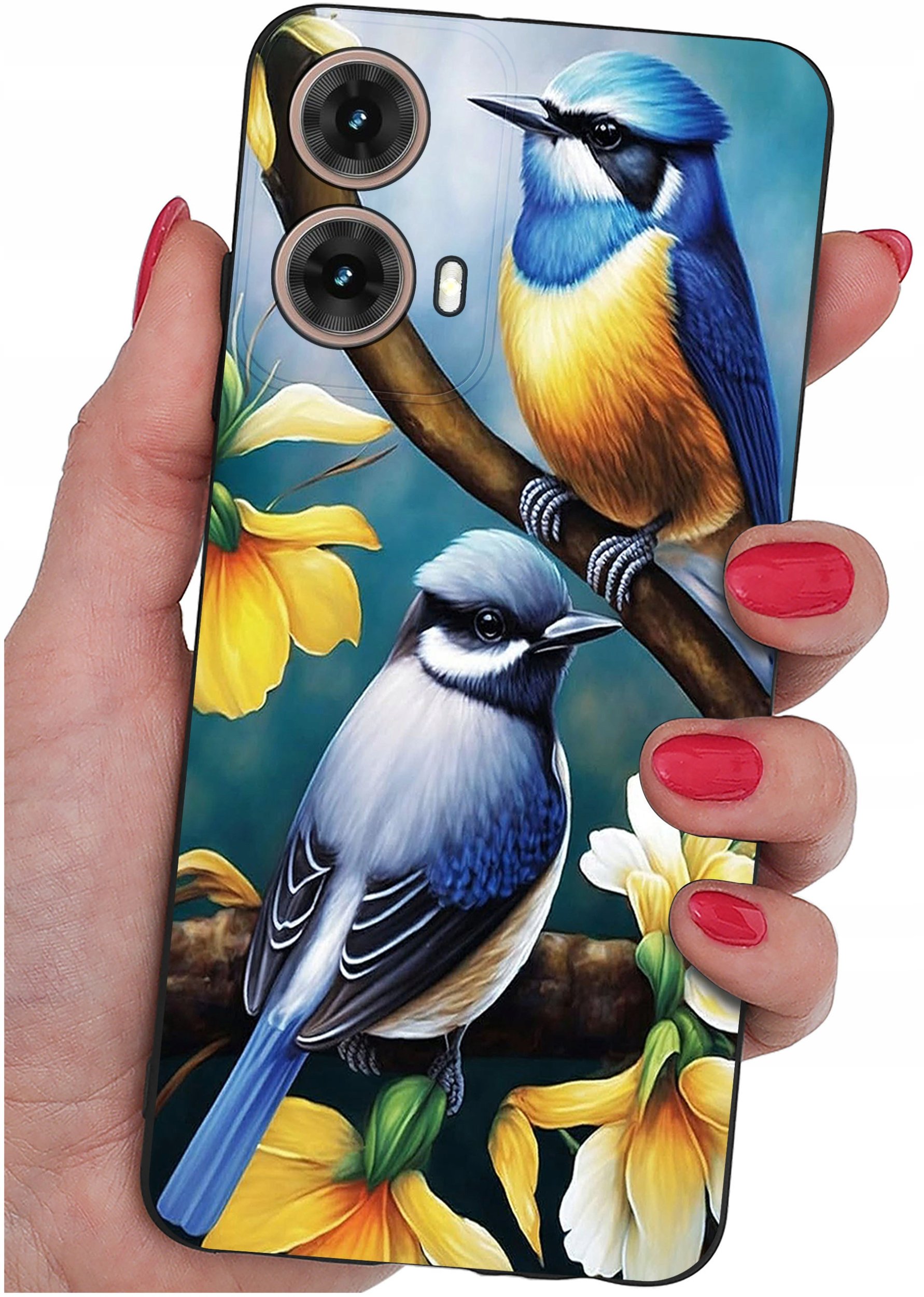 Etui do Motorola Moto G85 5G WZORY |SILIKONOWE MATT CASE