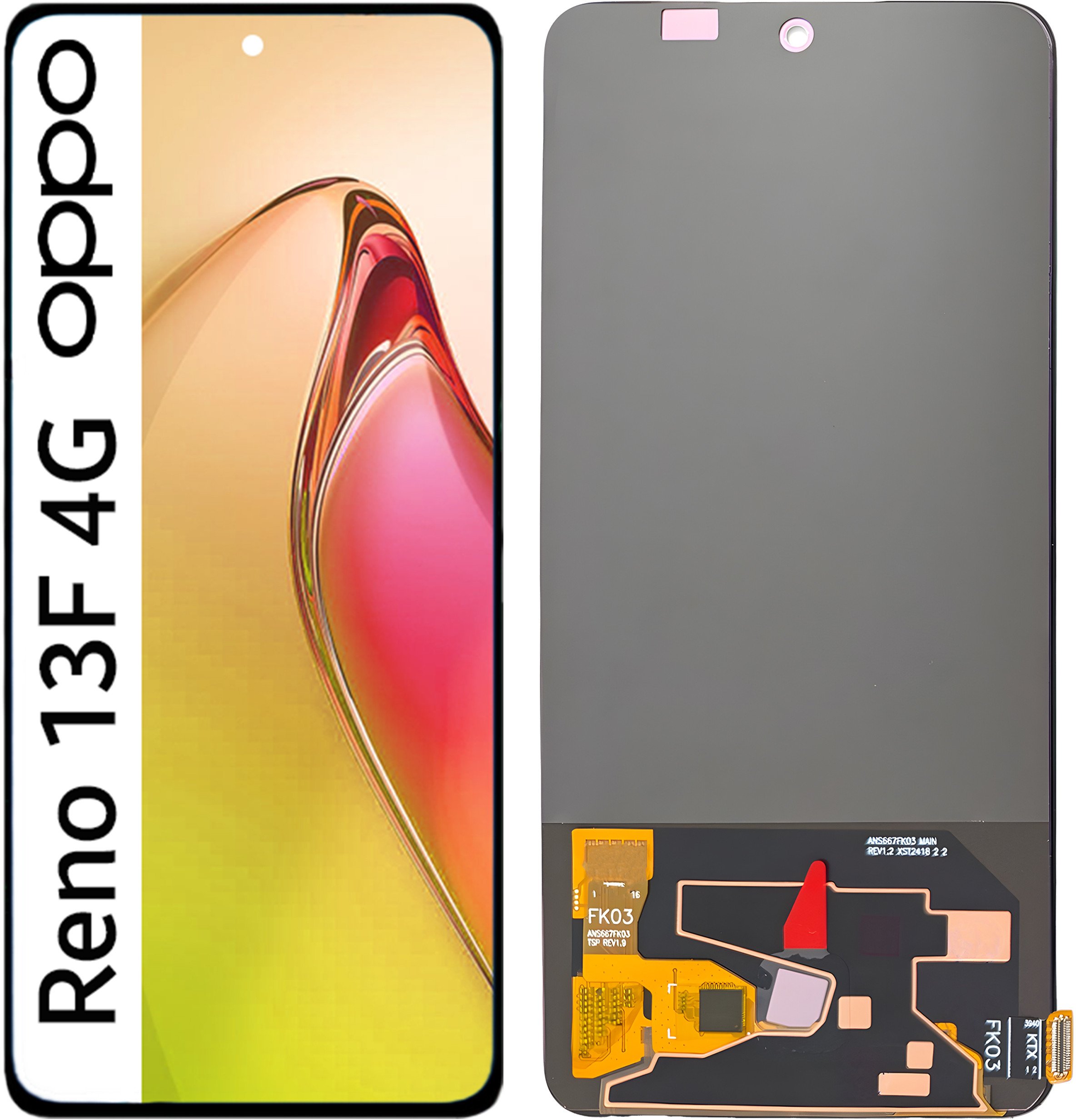 Wyświetlacz do Oppo Reno 13 F 4G Ekran LCD OLED (5904858354313)