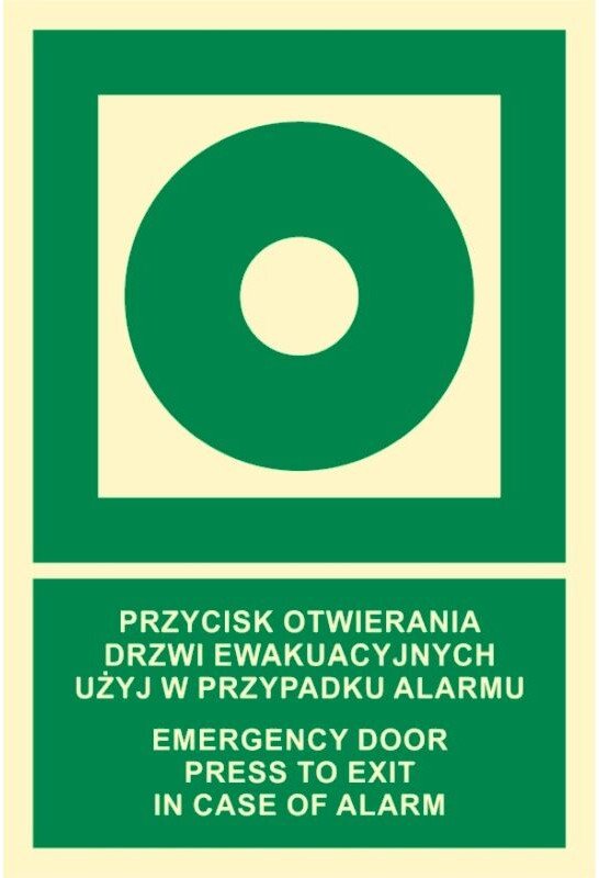 TD Systems AC089 - Przycisk inicjujący odblokowanie przejścia 150x150