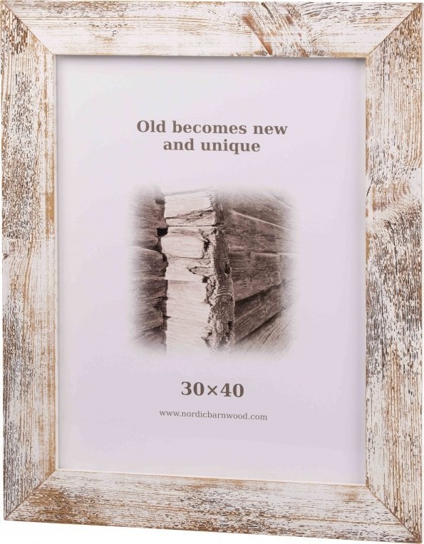 Ramka Bad Disain Photo frame Bad Disain 30x40 5cm, white