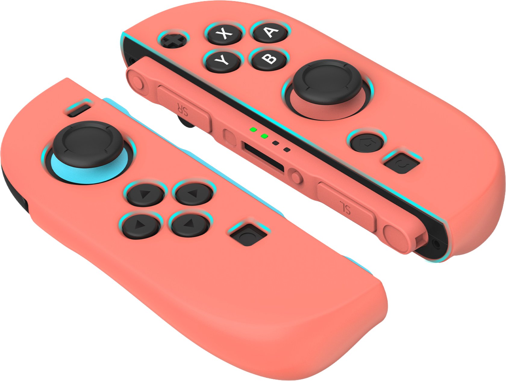 Etui silikonowe Ochronka na gamepad do Nintendo Switch 2 | Różowa
