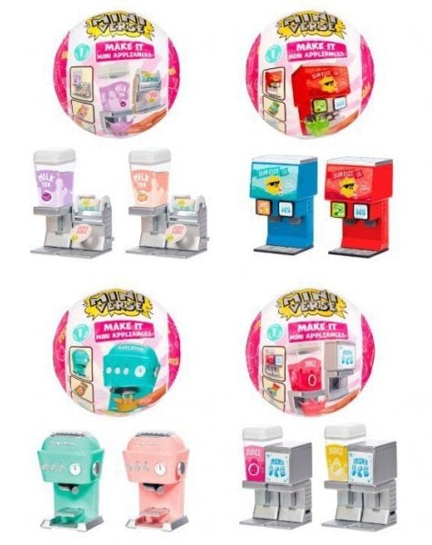 Figurki Miniverse Make It Mini Appliances display 8 sztuk