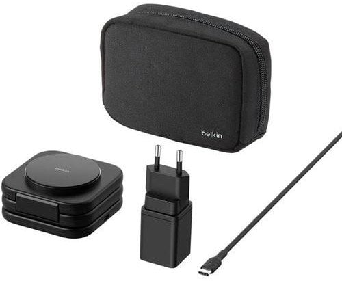 Belkin Boost Charge PRO Qi2 3in1 magn.einkl.Reiseladeg.WIZ024vfBK