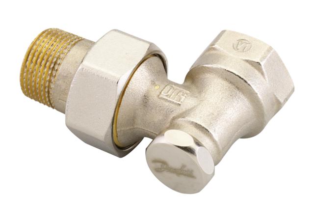 Danfoss Zawór grzejnikowy kątowy 3/4" RLV-S 20 odcinający - 003L0125