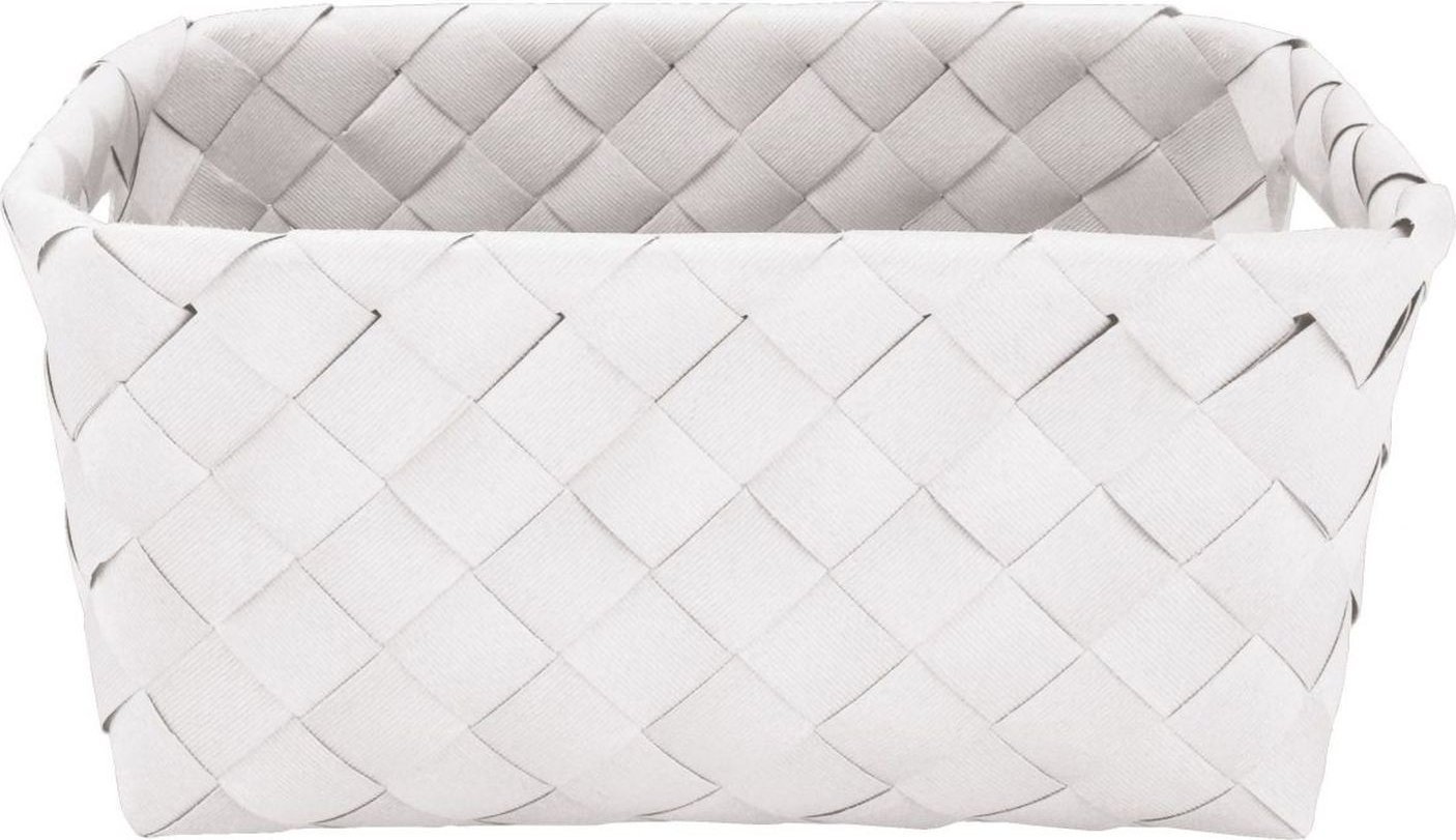 Kleine Wolke Kleine Wolke Aspera Koszyk/Pojemnik łazienkowy biały M tworzywo sztuczne