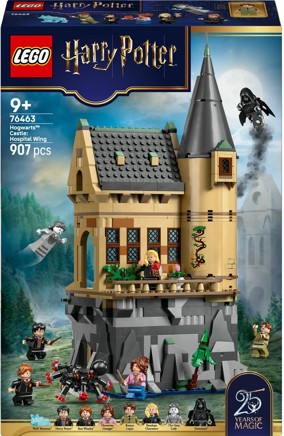 LEGO Zamek Hogwart: skrzydło (76463)