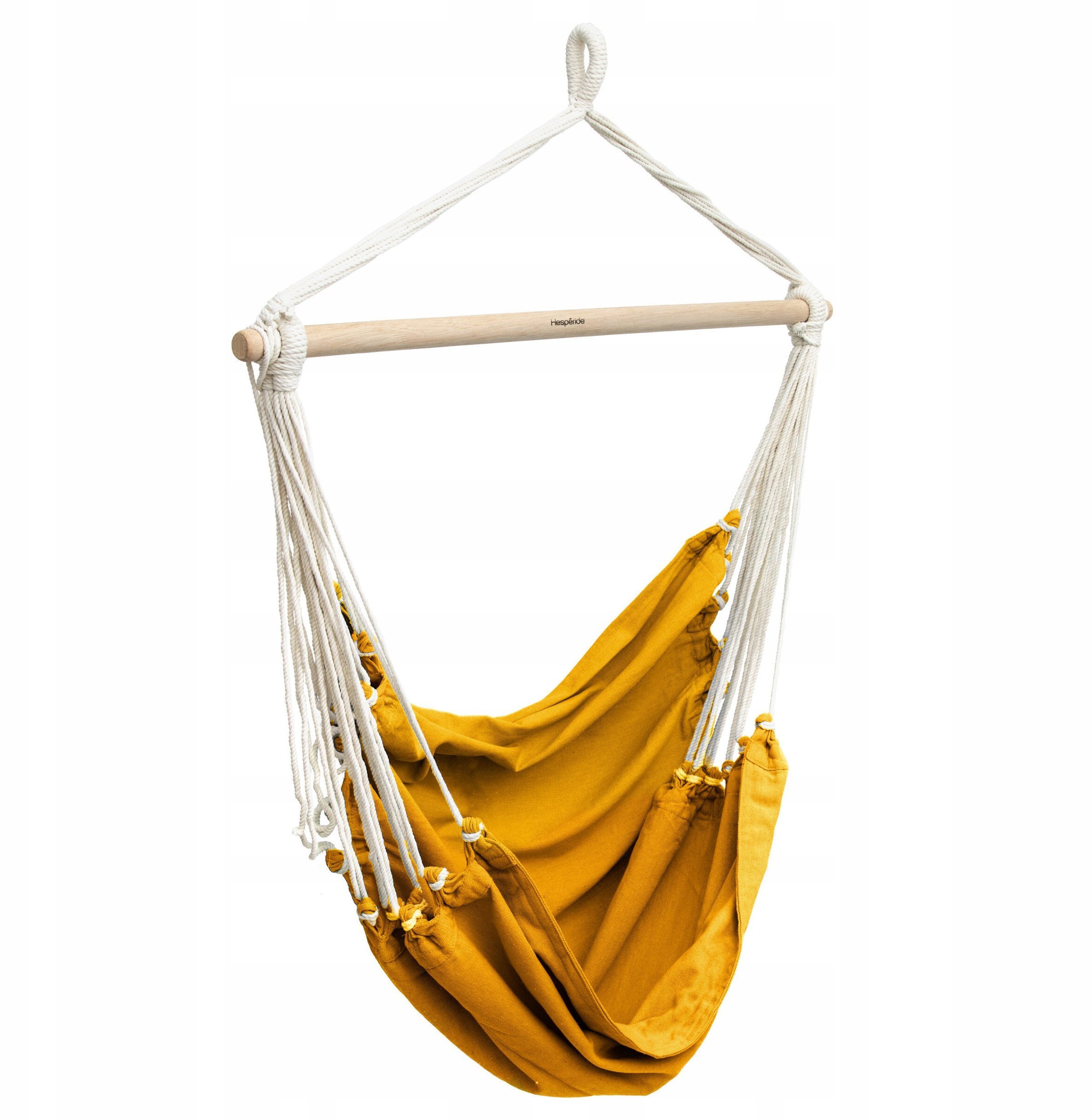 Fotel wiszący z bawełnianym siedziskiem, 150 x 135 cm, CUENCA