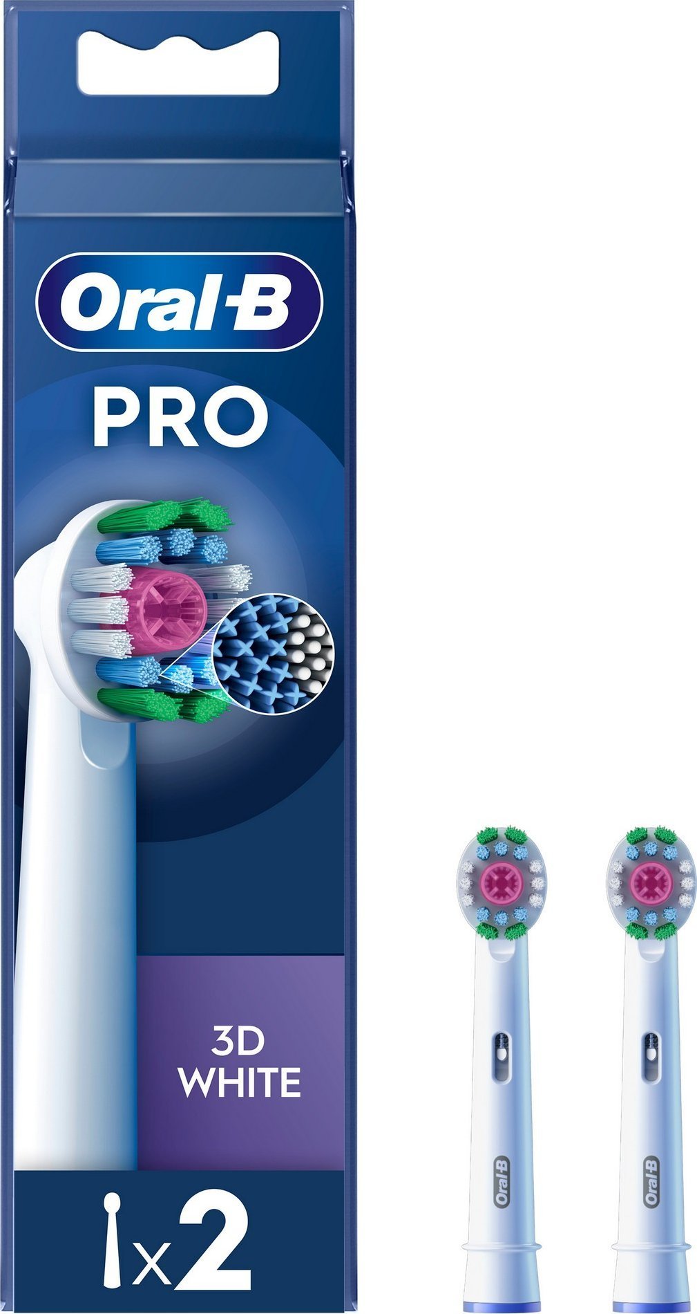 Końcówka Oral-B do szczoteczki elektrycznej 3D WHITE 2szt. EB18-2 "PRO"