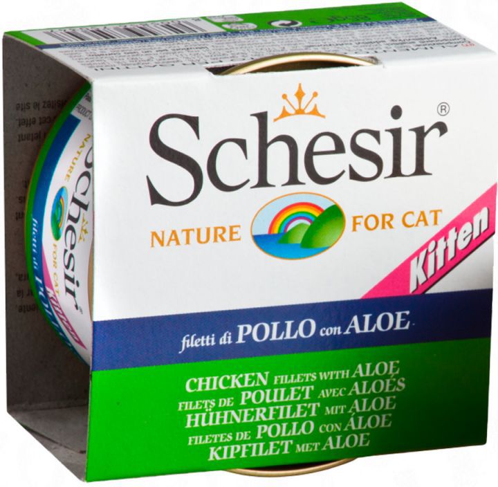 Schesir SCHESIR KOT 85g pusz. KITTEN KURA+ALOES