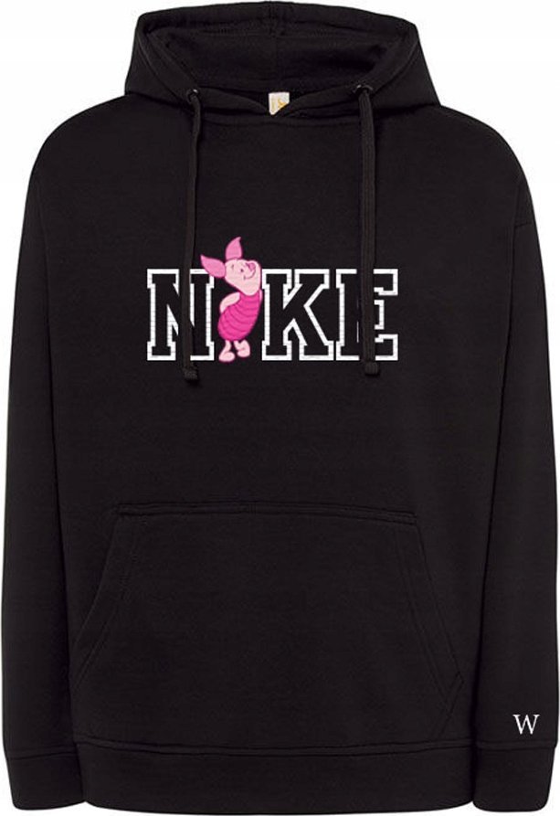 BLUZA Z HAFTEM PROSIACZEK BAWEŁNA INICJAŁY PREZENT KAPTUR URODZINY KOBIETA