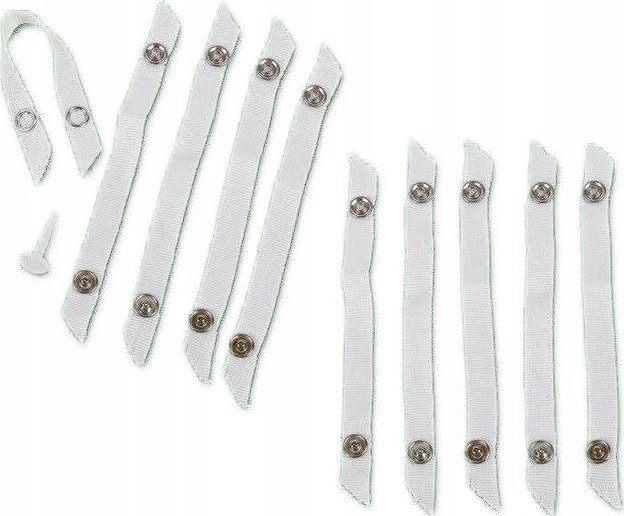 Maximex Zawieszka z klipsem do ręczników i ścierek, 10 sztuk