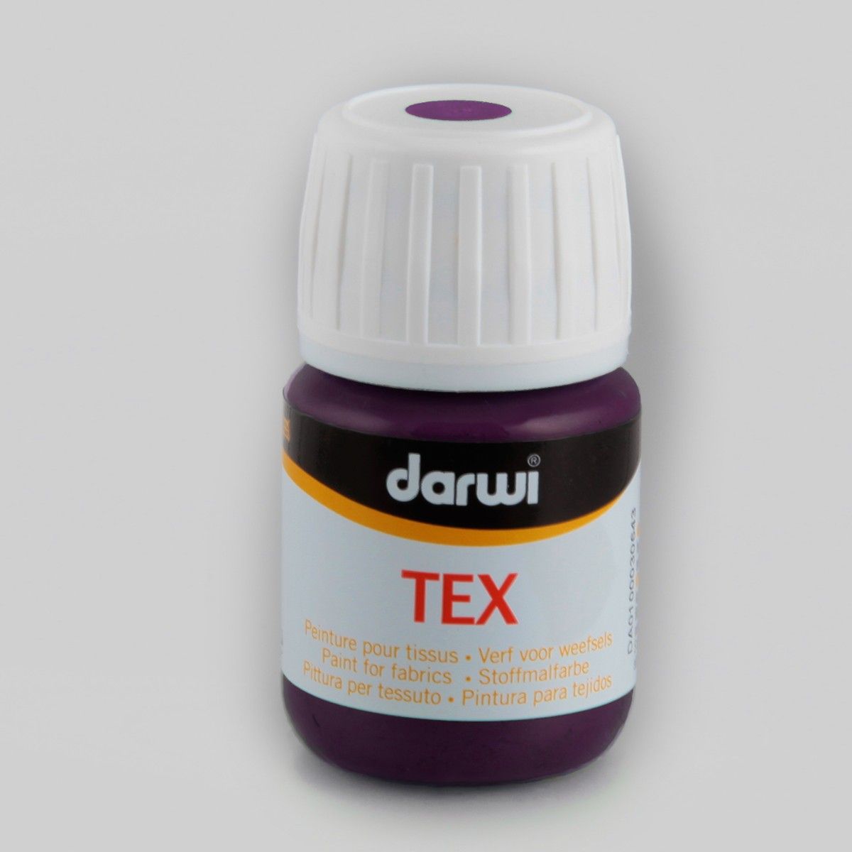 The Clay and Paint Factory Farba do Tkanin 30 ml Bakłażanowa