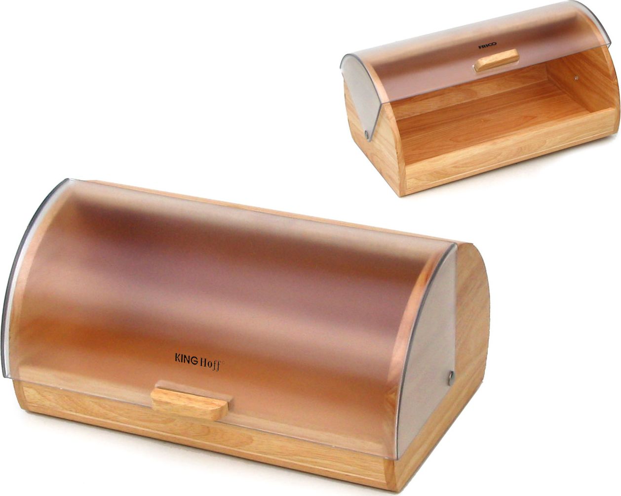 Chlebak KingHoff bambusowo-akrylowy (KH-3216)