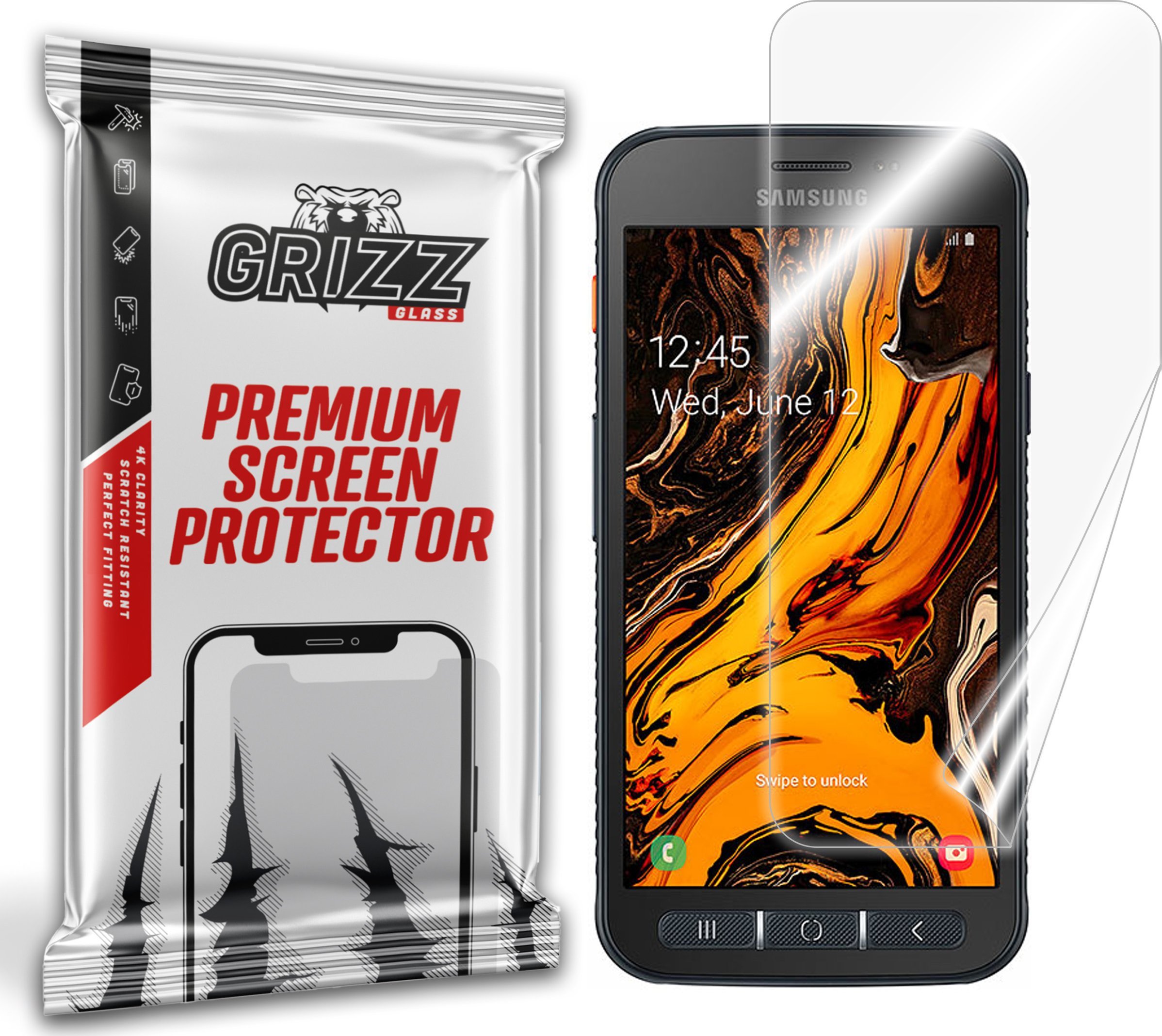 GrizzGlass Folia ceramiczna Grizz CeramicFilm Samsung Galaxy Xcover 4s