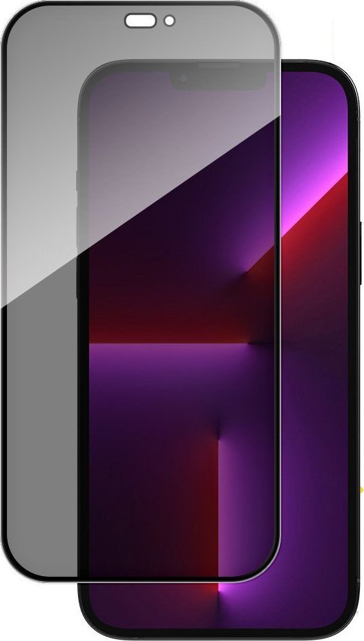 Braders Szkło hartowane prywatyzujące z filtrem Anti Spy do iPhone 14 Pro