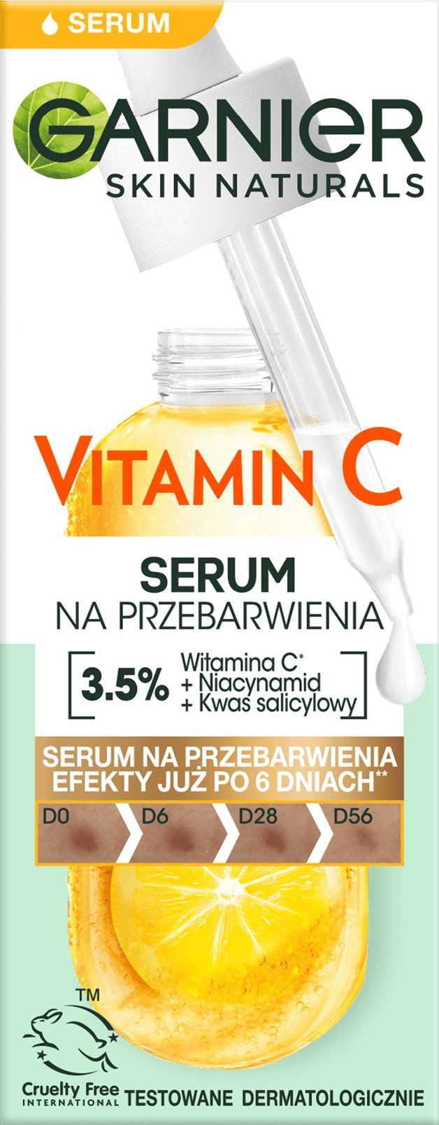 Garnier Skin Naturals Vitamin C Serum do twarzy na przebarwienia 30ml