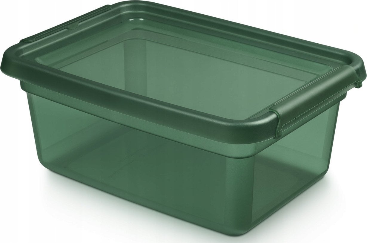 Moxom Pojemnik do przechowywania MOXOM BaseStore Color, 12,5l, pine, transparentny zielony