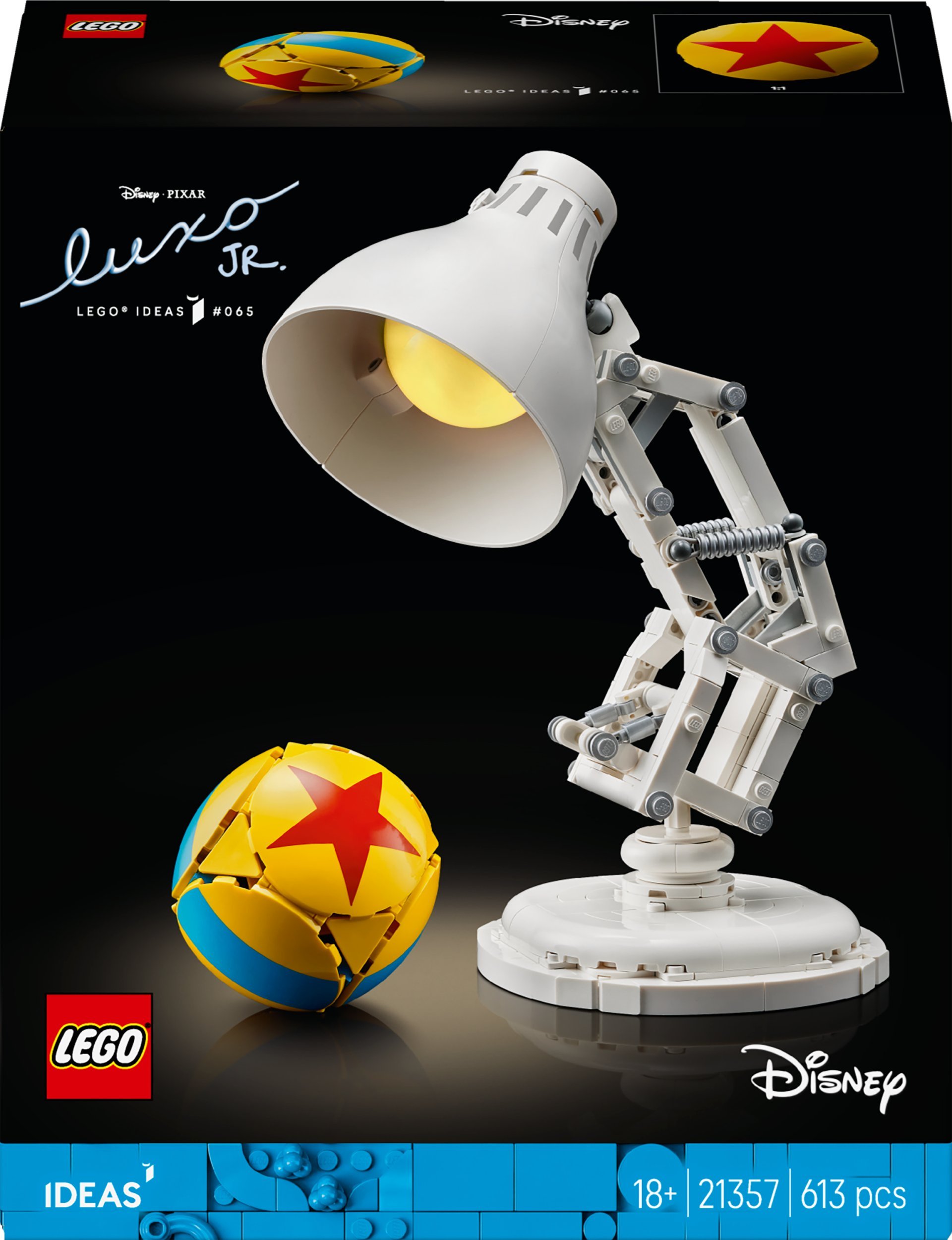Ideas Disney Pixar Luxo Jr. (21357)