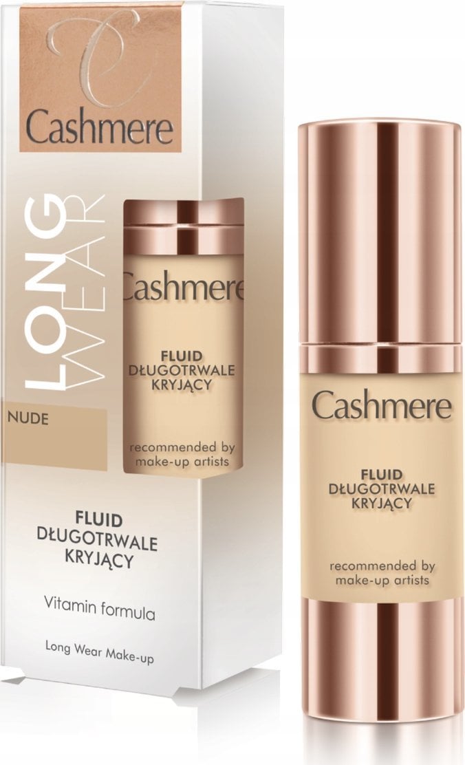 CASHMERE_Long Wear Make-Up fluid długotrwale kryjący Nude 30ml