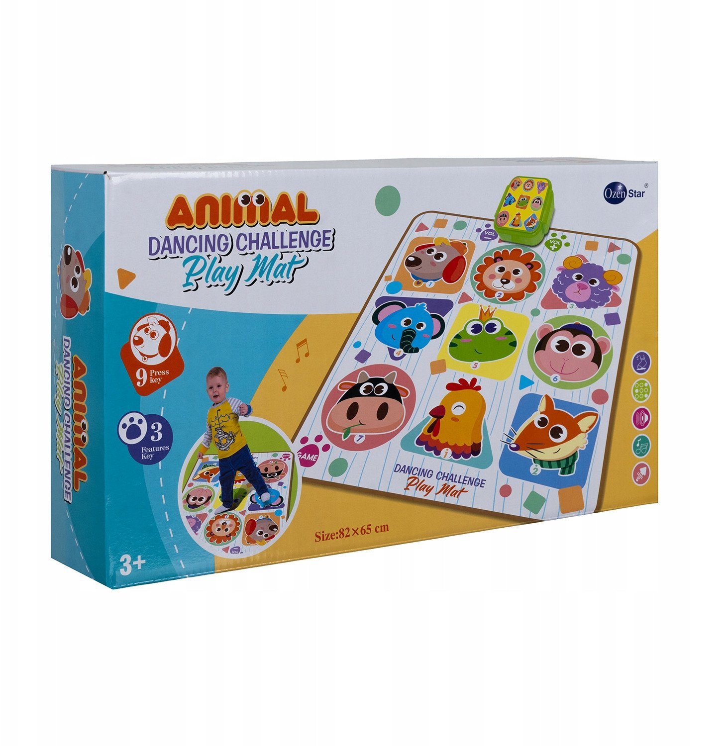 Mata interaktywna do tańczenia 82 x 65cm