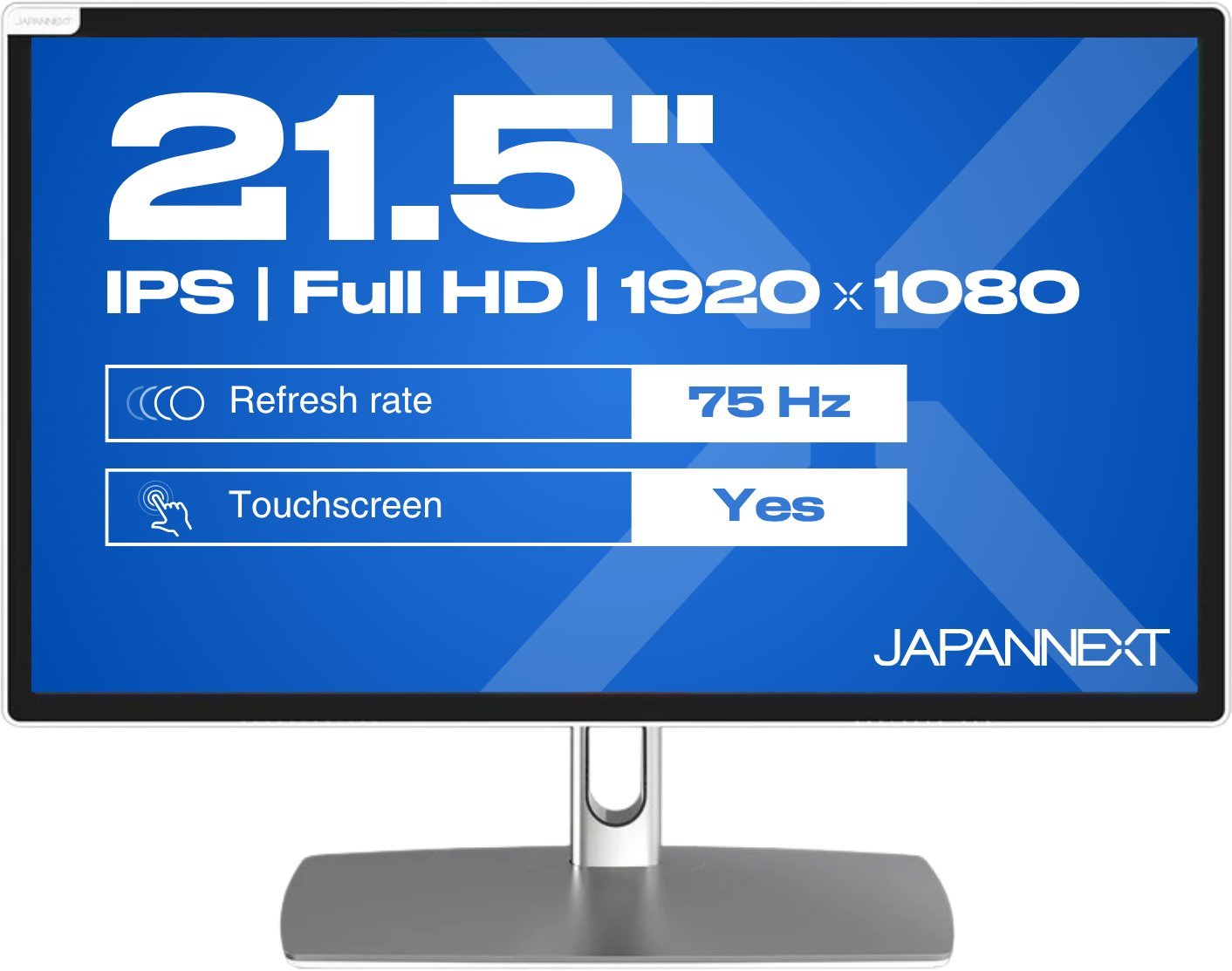 JAPANNEXT 54,6cm JN-IPS2152FHDR-C65W-FLD-T HDMI/DP Touch FHD