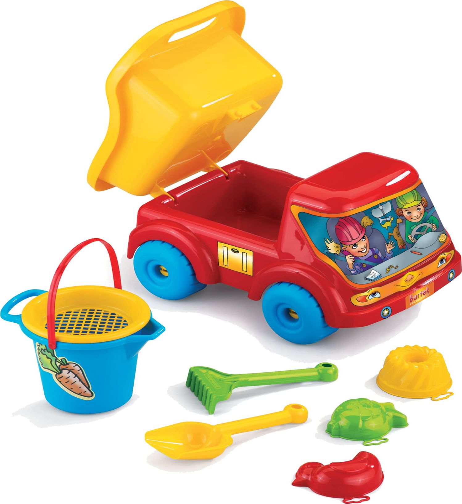 Marioinex Marioinex Pojazd Bartek Z Foremkami Do Piaskownicy