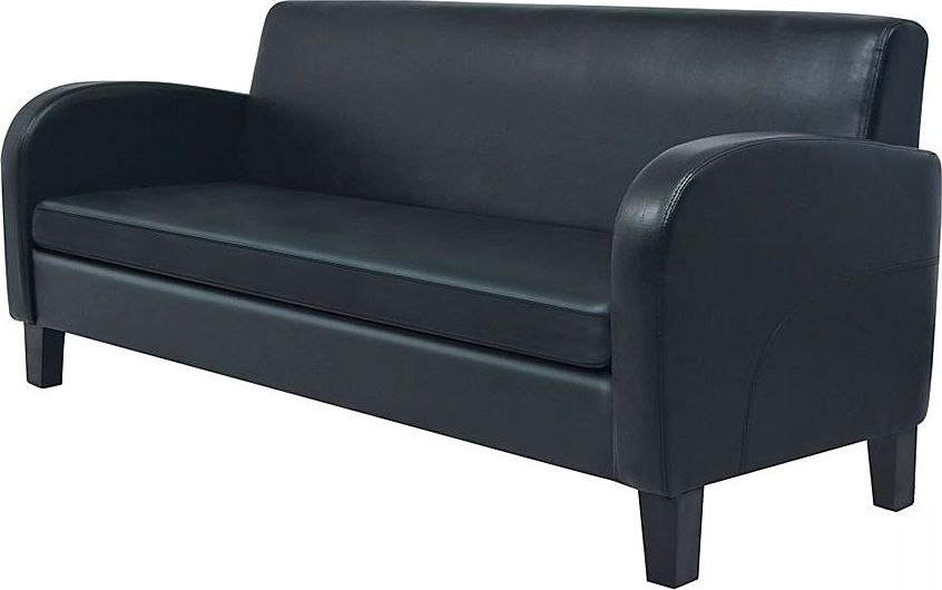 Elior Trzyosobowa sofa Mayor 3X - czarna