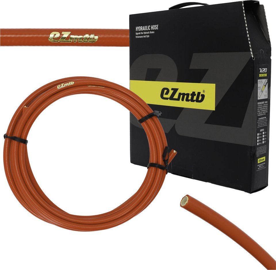 Przewód hamulcowy EZmtb K20, 4-warstwowy, czerwony, 2 m, zamiennik BH90
