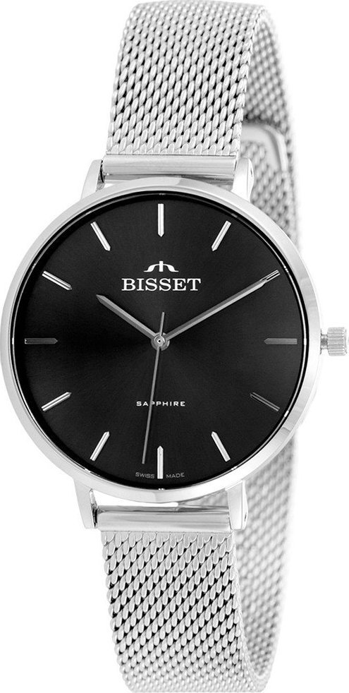 Zegarek Bisset Zegarek damski Bisset BIS110 srebrny